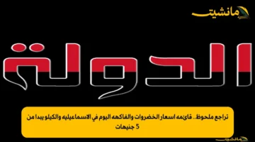 تراجع ملحوظ.. قائمة أسعار الخضروات والفاكهة اليوم في الإسماعيلية والكيلو يبدأ من 5 جنيهات